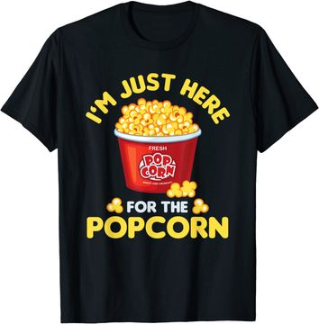 Discover Popcorn Vintage Funny T-Shirt