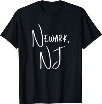 Discover Newark New Jersey USA American City T Shirt