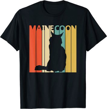 Discover Vintage Maine Coon Cat T Shirt