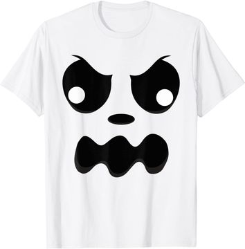 Discover Ghost Face Halloween T-Shirt
