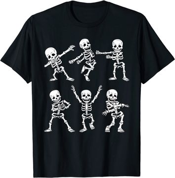 Discover Dancing Skeletons Dance Challenge T Shirt