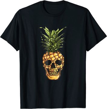 Discover Pineapple Skull Shirt Pineapple T Shirt