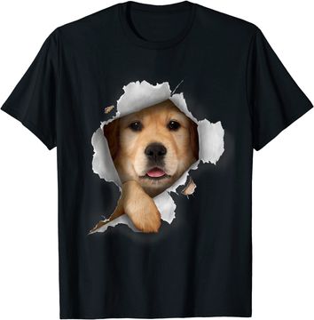 Discover Golden Retriever T Shirt