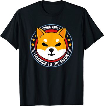 Discover Shiba Inu Token Crypto Coin Cryptocurrency TShirt