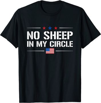 Discover No Sheep In My Circle T-Shirt
