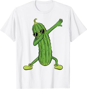 Discover Dabbing Pickle Dancing Cucumber lover Funny T-Shirt