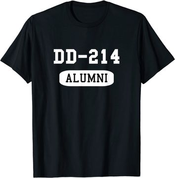 Discover Military Veteran DD-214 Alumni T-Shirt