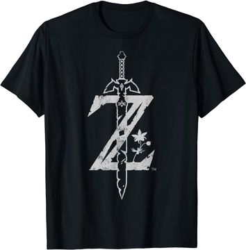 Discover Zelda Breath Of The Wild Logo T-Shirt