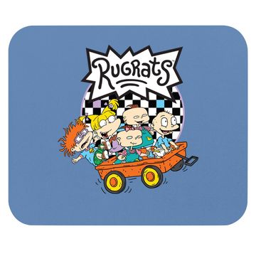 Discover Rugrats Playing Funny Face Mouse Pads