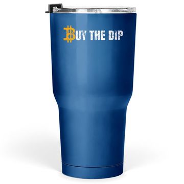 Discover Funny Bitcoin Crypto Vintage Cryptocurrency Tumbler 30 Oz