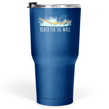 Discover Swimming Quote Saying Tumbler 30 Oz