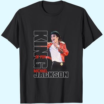 Discover Michael Jackson Black T-Shirts