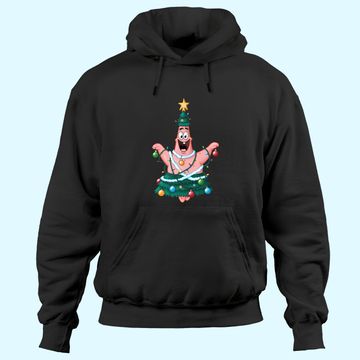 Discover Spongebob Squarepants Patrick Star Lights Christmas Tree Hoodies