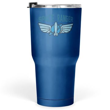 Discover Space Ranger Star Command Logo Tumbler 30 Oz