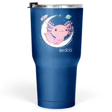 Discover Space Axolotl Kawaii Pastel Goth Tumbler 30 Oz