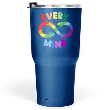Discover Colorful Neurodiversity Tumbler 30 Oz