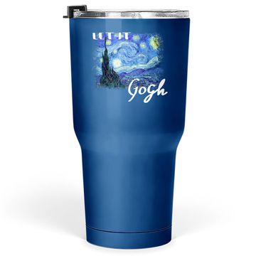 Discover Let It Gogh Starry Night Tumbler 30 Oz