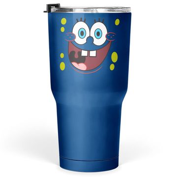 Discover Spongebob Squarepants Bright Eyed Smiling Face Tumbler 30 Oz Tumbler 30 Oz