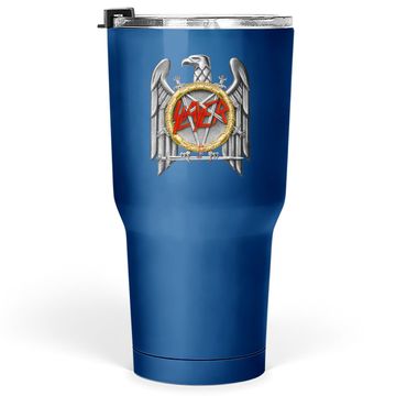 Discover Slayer Silver Eagle Tumbler 30 Oz