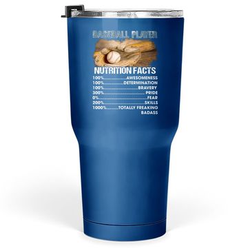 Discover Baseball Player Tumbler 30 Oz