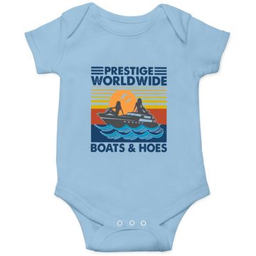 Discover Prestige Worldwide Boats And Hoes Vintage Baby Bodysuit