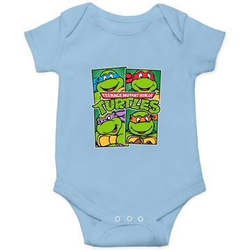 Discover Teenage Mutant Ninja Turtles Paneled Characters Baby Bodysuit