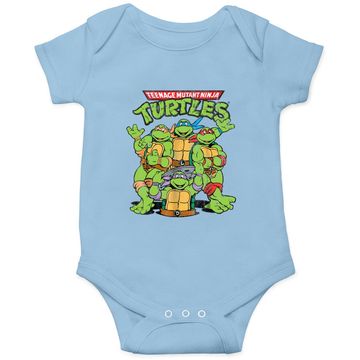 Discover Teenage Mutant Ninja Turtles Classic Retro Logo Baby Bodysuit
