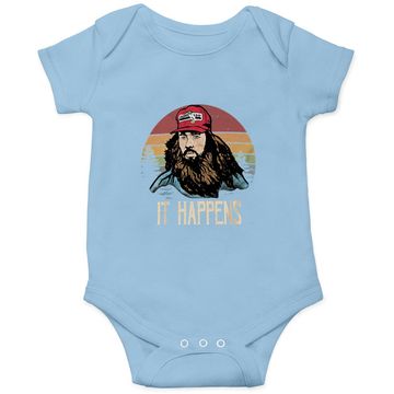 Discover Forrest Gump It Happens  circle Baby Bodysuit