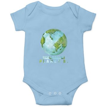 Discover Climate Change There Is No Planet B Earth Day Baby Bodysuit
