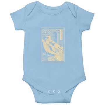 Discover Programmer Samurai Warrior Computer Developer Samurai Baby Bodysuit