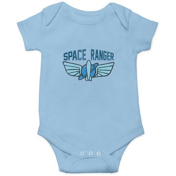 Discover Space Ranger Star Command Logo Baby Bodysuit