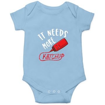 Discover It Needs More Ketchup Baby Bodysuit
