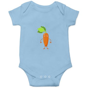 Discover Vegetable Cute Carrot Vegetable Baby Bodysuit