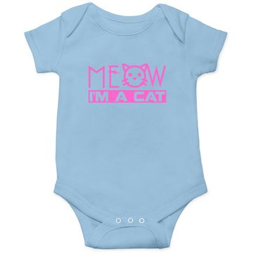 Discover Halloween Meow I'm A Cat Baby Bodysuit