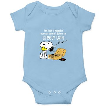 Discover Steely Dan Happier When Listen To Steely Dan Birthday Baby Bodysuit