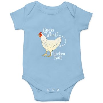 Discover Guess What Chicken Butt Baby Bodysuit