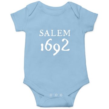 Discover Salem 1692 Witch Halloween Wicca Occult Witchcraft History Baby Bodysuit