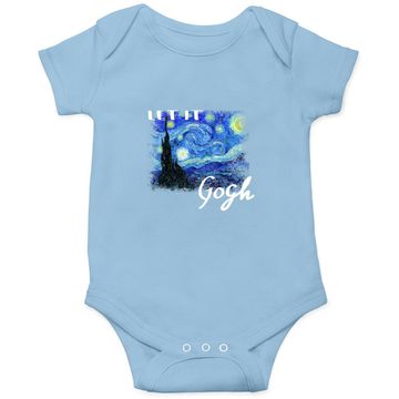 Discover Let It Gogh Starry Night Baby Bodysuit