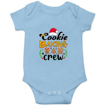 Discover Cookie Baking Crew Christmas Family Matching Baby Bodysuit