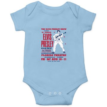 Discover The Elvis Presley Show Baby Bodysuit
