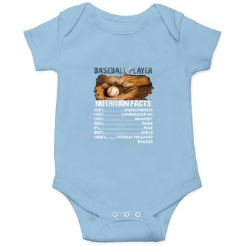 Discover Baseball Player Baby Bodysuit