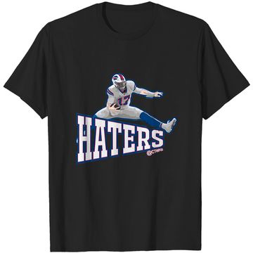 Discover Josh Allen Jumping Over The Haters T-Shirt