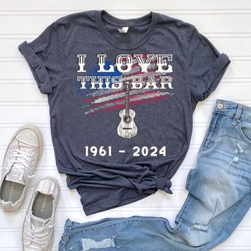 Discover Rip Toby Keith Tshirt, I Love This Bar Shirt