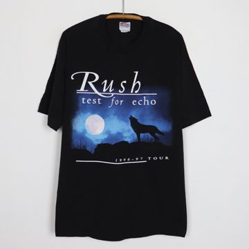 Discover vintage 1996 Rush Test For Echo Tour Shirt