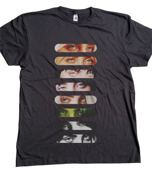 Billie Eyes T shirt or crop top