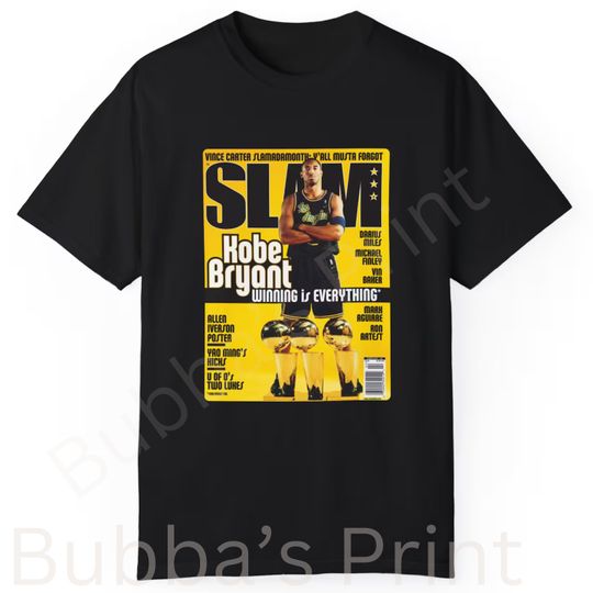 Kobe Bryant Vintage Unisex Garment-Dyed T-shirt