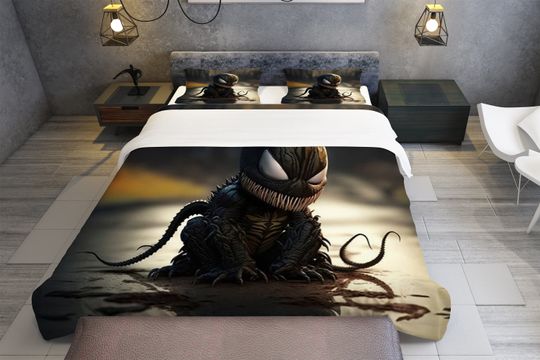 venom Bedding Set, Bedroom Decoration, Creative Gifts