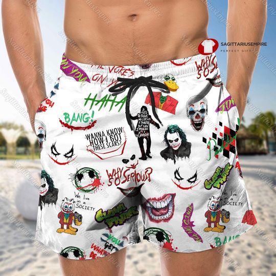 Pennywise Button Shirt And Shorts, Pennywise Hawaiian Shirt