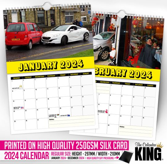 Peugeot - 2024 Wall Calendar, Creative, Gift Idea, Present, Novelty