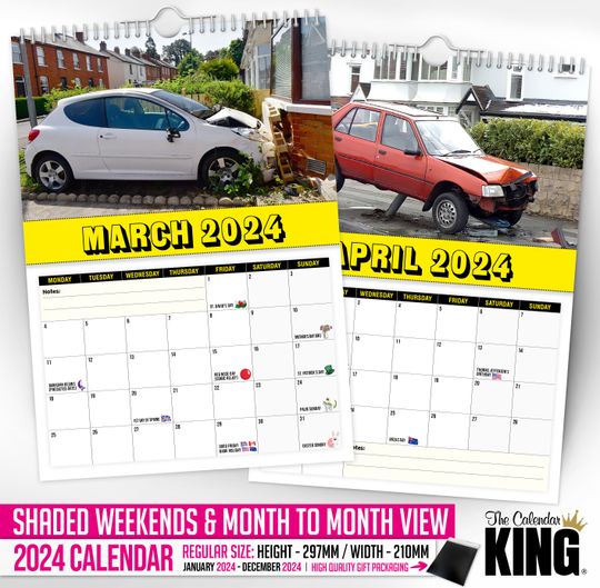 Peugeot - 2024 Wall Calendar, Creative, Gift Idea, Present, Novelty